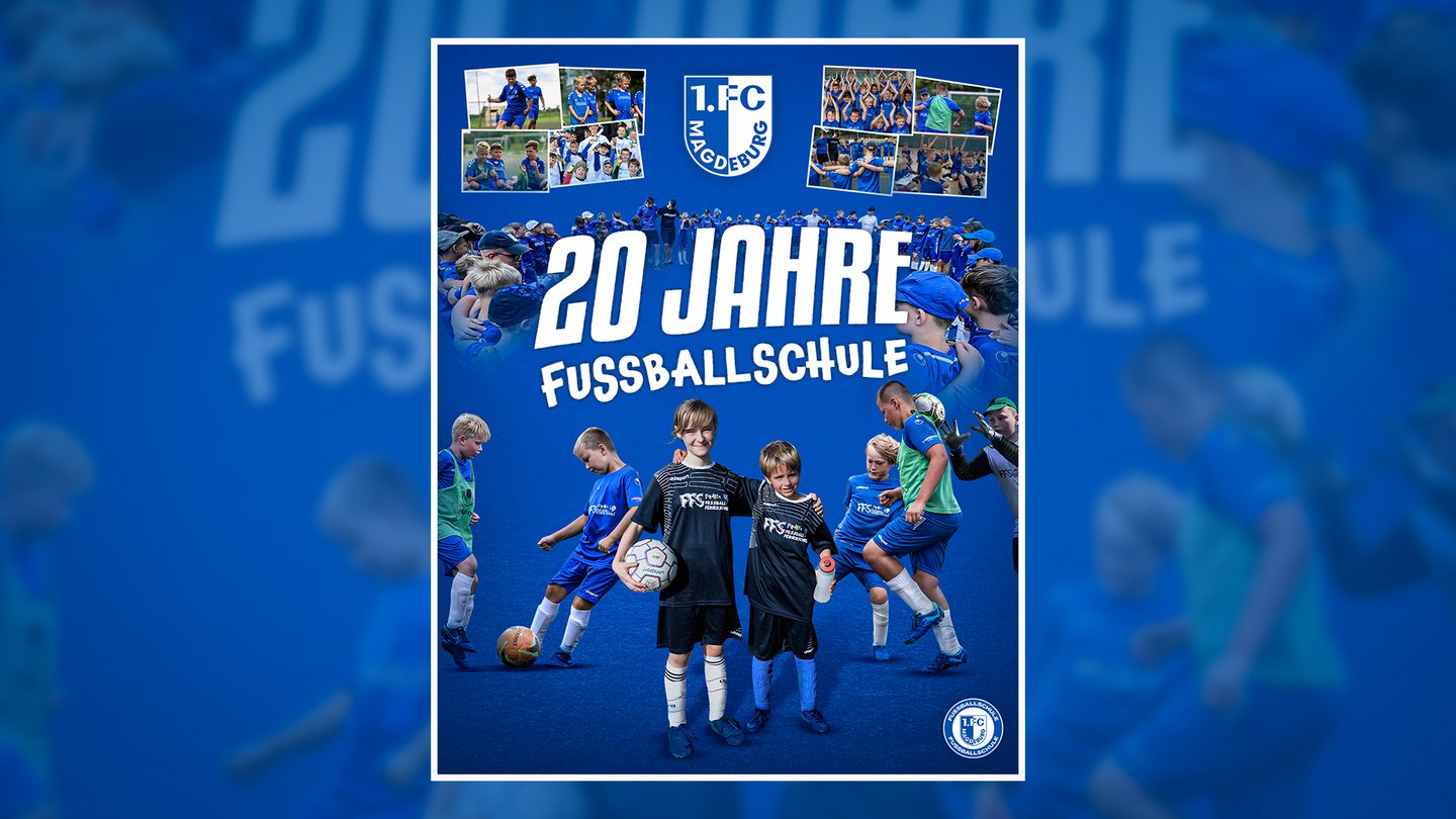 20 Jahre Fußballschule des FCM 1 FC Magdeburg