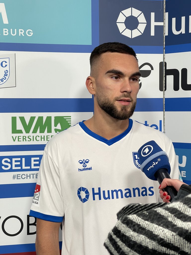 FCM-Neuzugang Emir Kuhinja erzielte den späten Ausgleich.