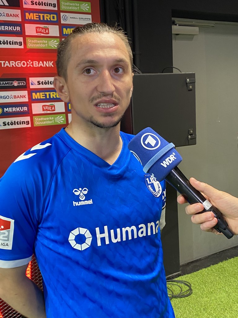 FCM-Offensivspieler Baris Atik ärgerte sich über den Spielverlauf.