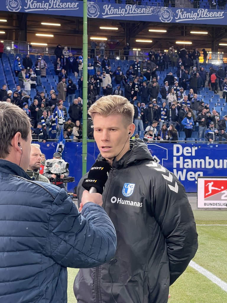 Luca Schuler ärgerte sich über zwei vergebene Torchancen.