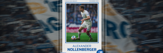 Alex Nollenberger ist Spieler des Monats November