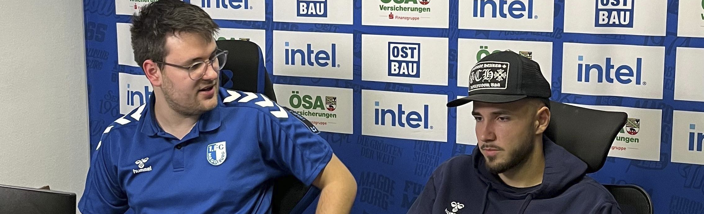 Falko MIchel (rechts) mit Moderator Hannes Butz