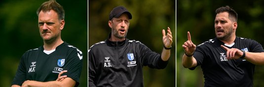 Von links: Markus Fiedler, Andreas Schumacher und Saban Uzun