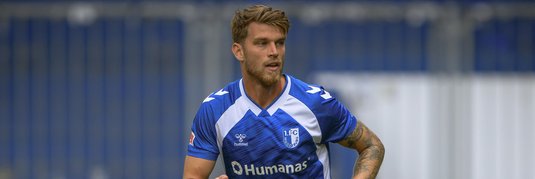 Marcus Mathisen am Ball