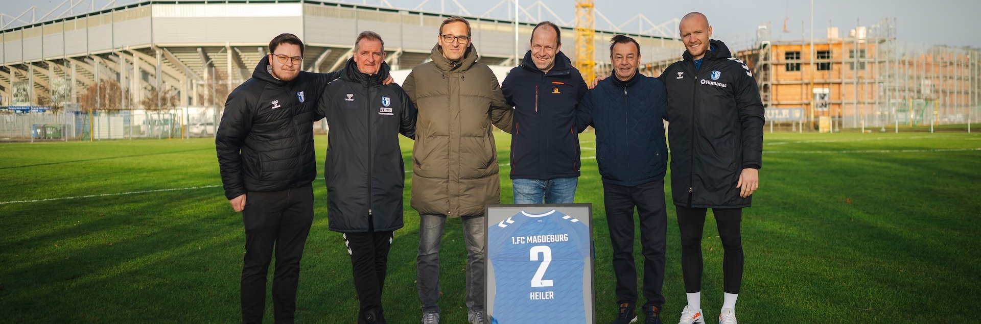 Von links: Alexander Böhnhardt, Petrik Sander, Matthias Kahl, Christian Eikmeyer, Otmar Schork und Dominik Reimann 