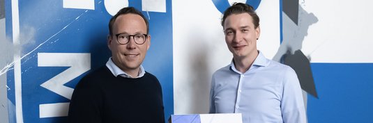 Timo Poppe und Martin Geisthardt