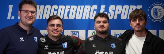Von links: Hannes Butz, Ali Gencer, Onur Polat und Enis Bytyqi