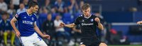 Luca Schuler im Einsatz gegen Schalke