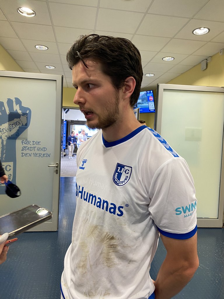 Jean Hugonet zeigte bei seinem FCM-Pflichtspieldebüt eine starke Leistung.