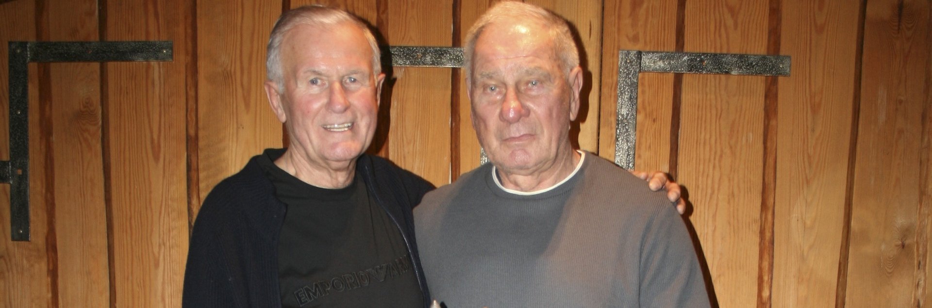 Siegmund Mewes (rechts) mit Teamchef Jürgen Brennecke