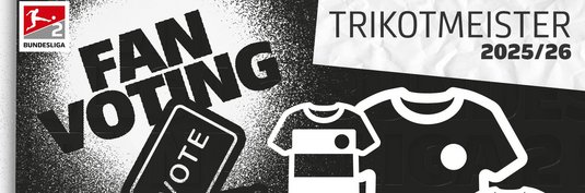 Trikot-Voting der Saison 2025/26