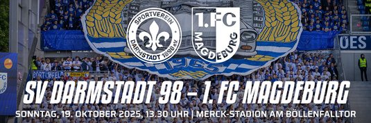 Auswärtstickets für Darmstadt ab Dienstag