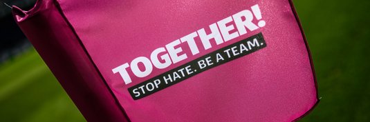 TOGETHER! STOP HATE. BE A TEAM.