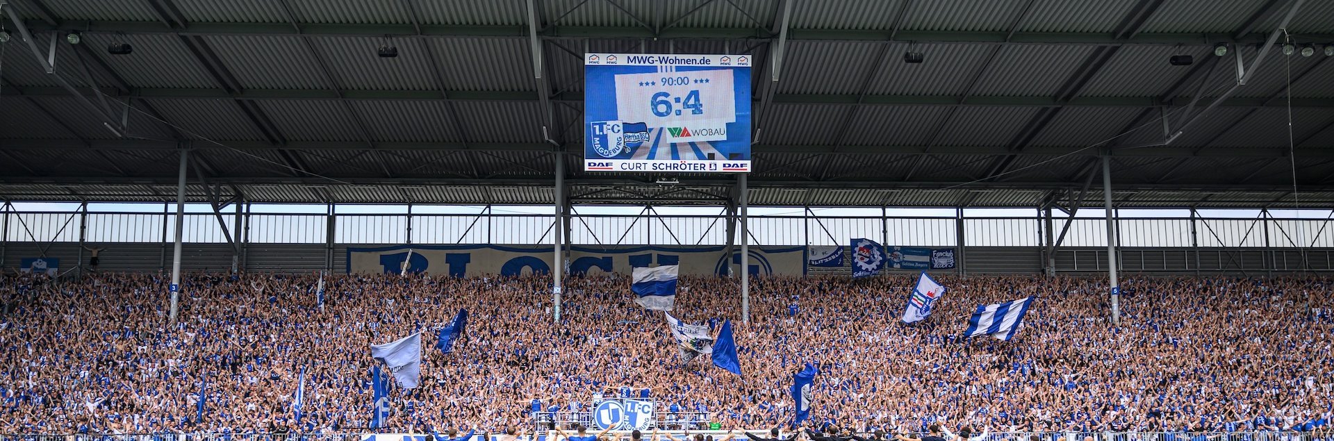 Im September 2023 gewann der FCM mit 6:4 gegen Hertha BSC