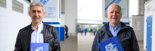 Damian Halata (links) und Detlef Schößler (rechts)