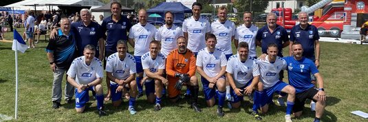 Die FCM-Traditionsmannschaft in Elbenau