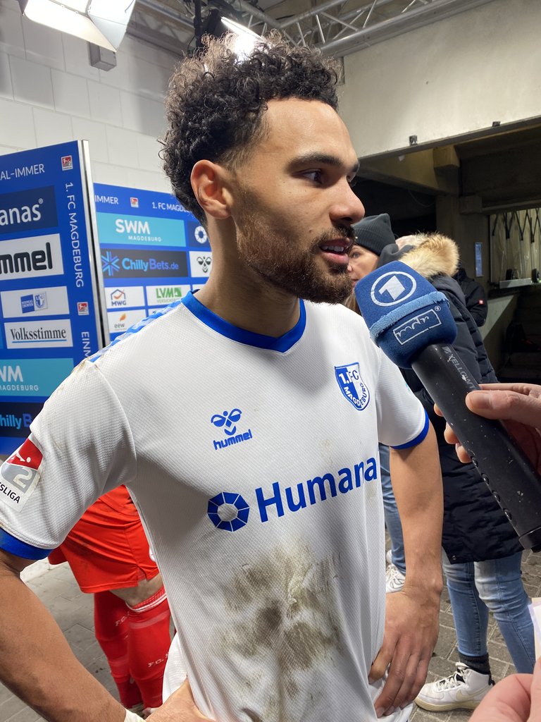 Herbert Bockhorn erzielte ein Tor, war aber natürlich nach der Niederlage enttäuscht.