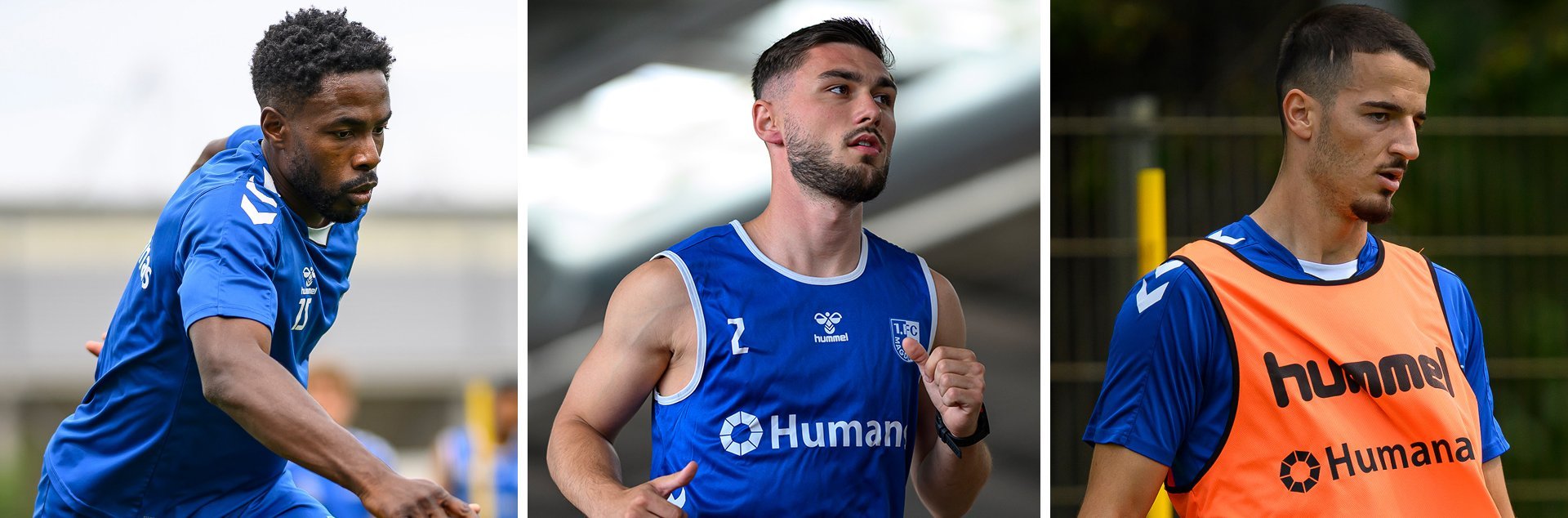 Von links: Daniel Heber, Samuel Loric und Andi Hoti