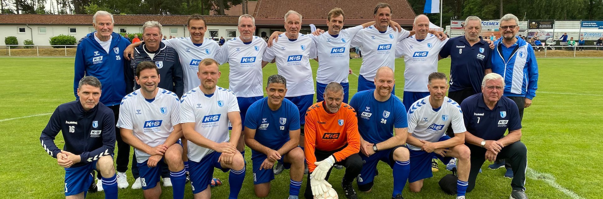 Unsere Traditionsmannschaft beim Turnier in Angern