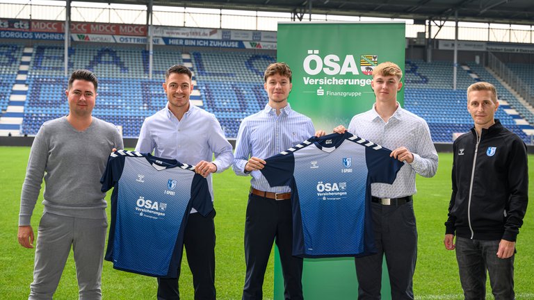 ÖSA wird offizieller Trikotpartner des FCMESportTeams 1. FC Magdeburg