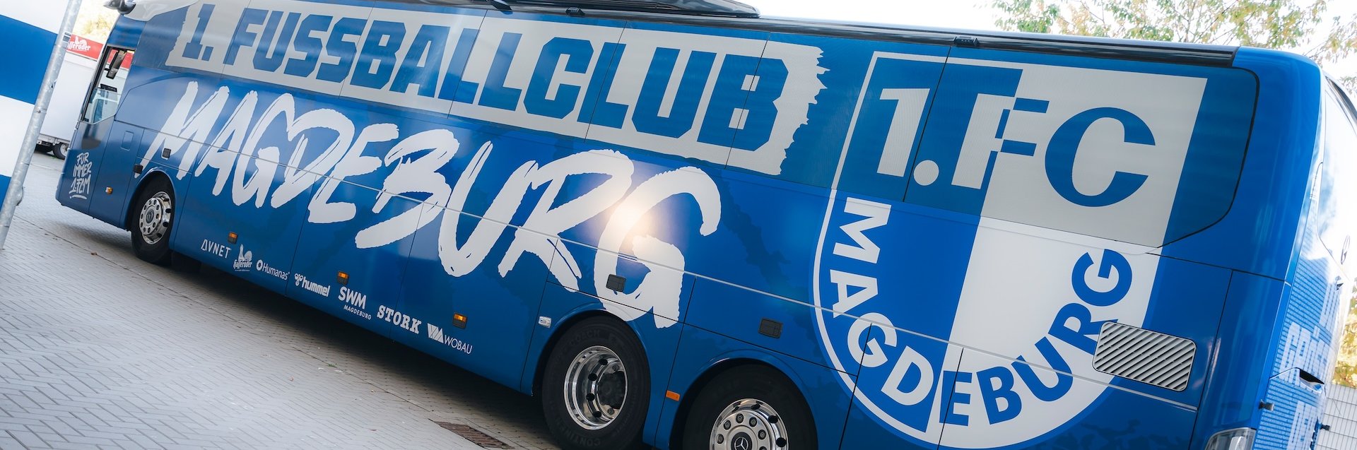 Unser neuer Mannschaftsbus
