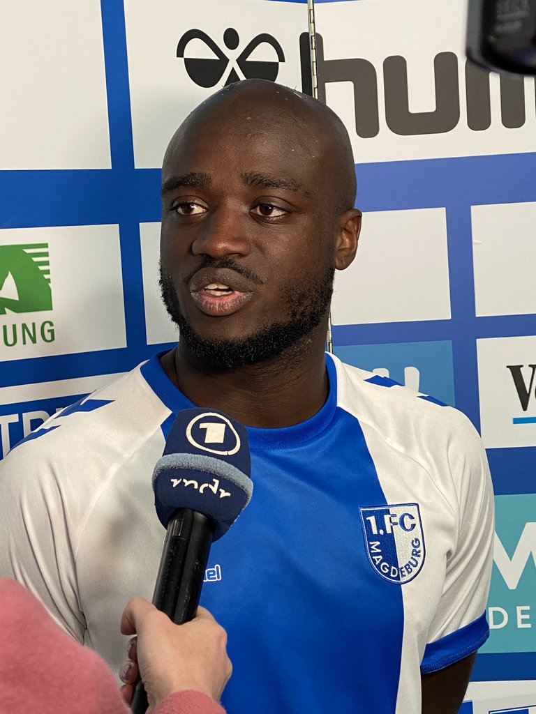 FCM-Kapitän Amara Condé war nach dem Spiel extrem enttäuscht.