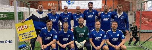 Die Traditionsmannschaft in Senftenberg