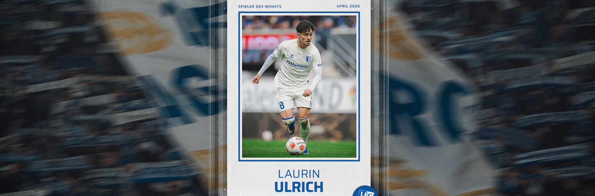 Laurin Ulrich ist Euer FCM-Spieler des Monats April 2026
