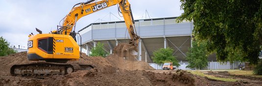 Baustart für das neue Funktionsgebäude