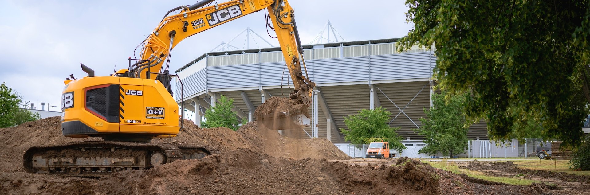 Baustart für das neue Funktionsgebäude