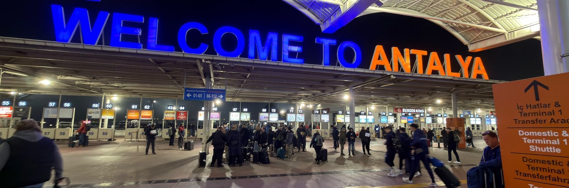 Flughafen in Antalya