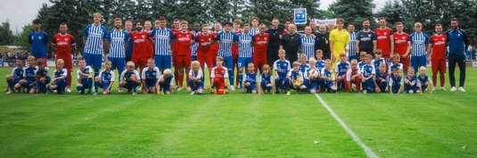 Vor dem Spiel in Havelberg gab es ein gemeinsames Gruppenfoto