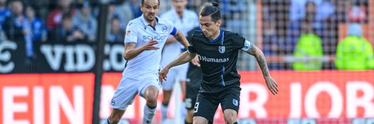 Baris Atik im Spiel in Bielefeld im Jahr 2022