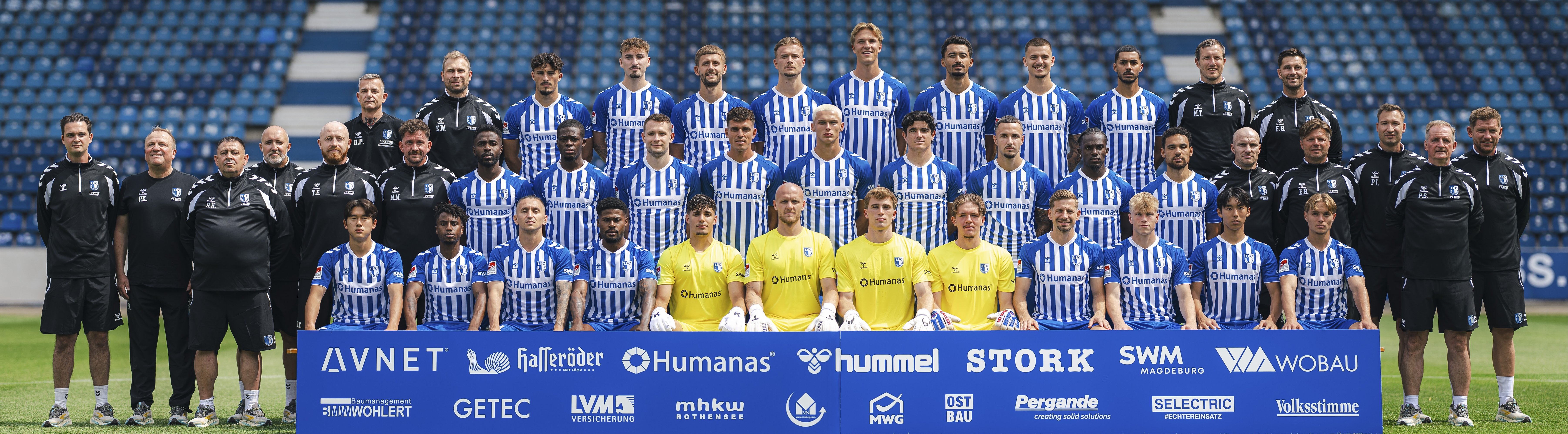Mannschaftsfoto der Saison 2026/27
