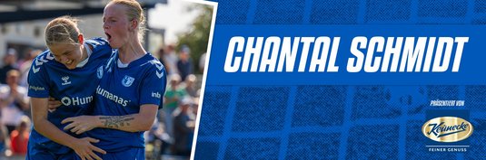 Chantal Schmidt hat das Tor des Monats September 2025 erzielt