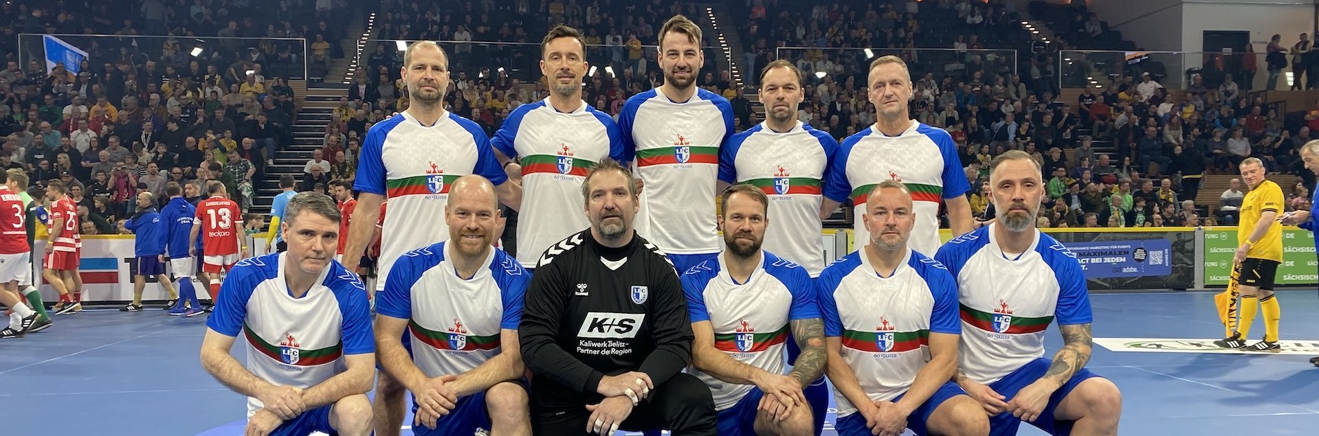 Traditionsmannschaft in Dresden