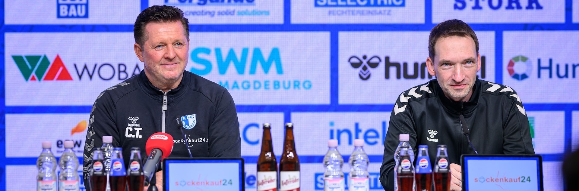 Christian Titz (links) und Manuel Holscher.