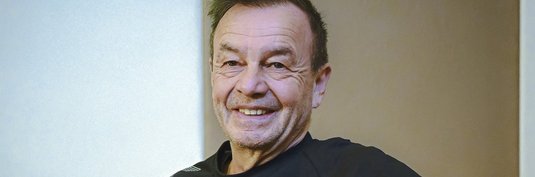 Sportchef Otmar Schork in der Medienrunde