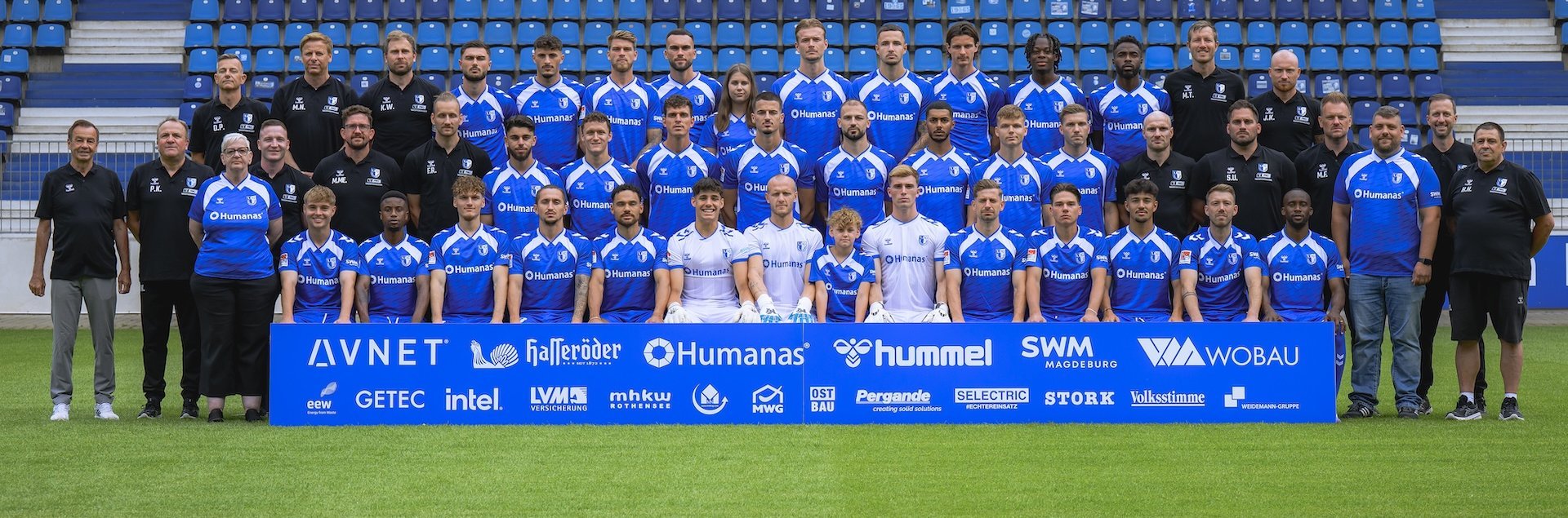 Dein Platz auf dem Mannschaftsfoto