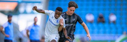 Lubambo Musonda (links) im Spiel in Chemnitz