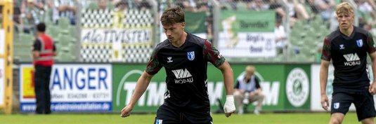 Willi Kamm im Spiel in Leipzig