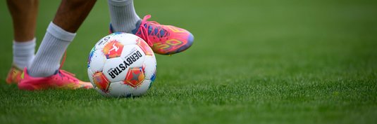 Spieler am Ball