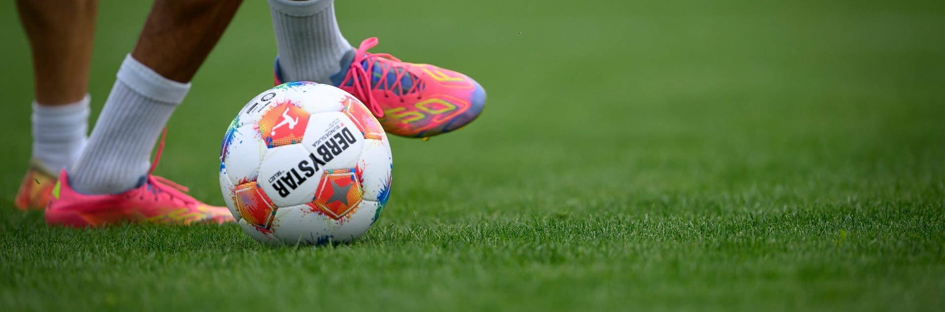 Spieler am Ball