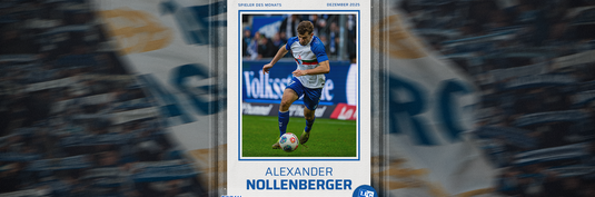 Alex Nollenberger ist Spieler des Monats Dezember