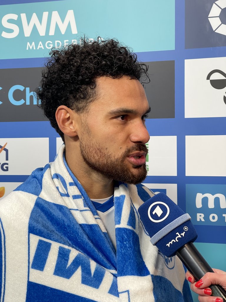 Herbert Bockhorn erzielte das 2:1 für unseren Club mit dem Kopf.