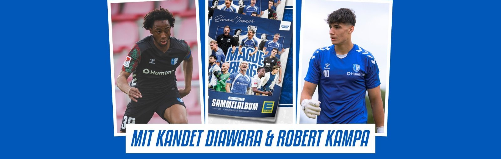 Sticker-Tauschbörse und Autogrammstunde