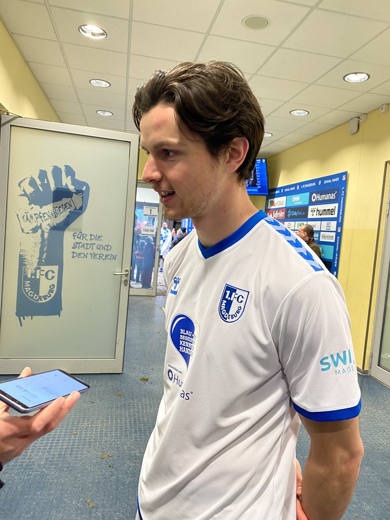 Jean Hugonet machte ein starkes Spiel im Mittelfeld.