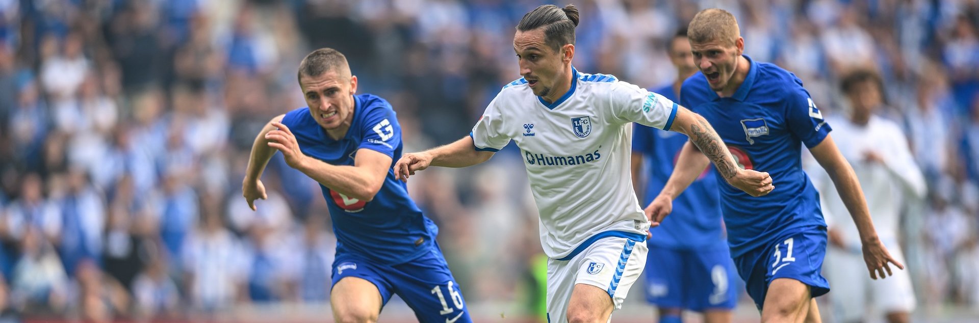 Baris Atik im vergangenen Heimspiel gegen Hertha BSC