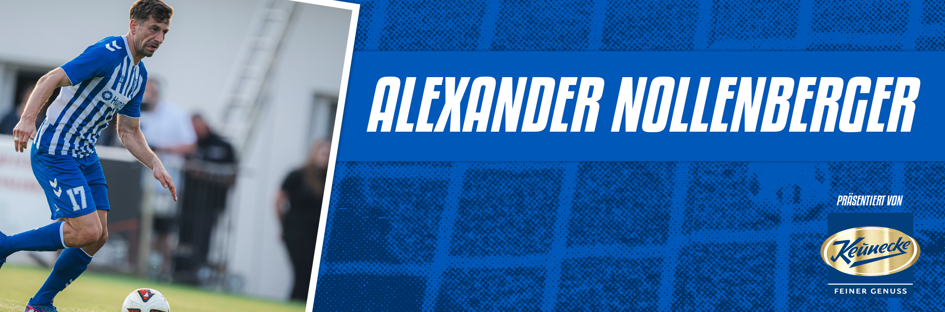 Alexander Nollenberger erzielt das Tor des Monats Juli