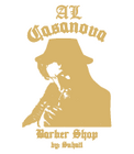 Al Casanova Barber Shop Logo